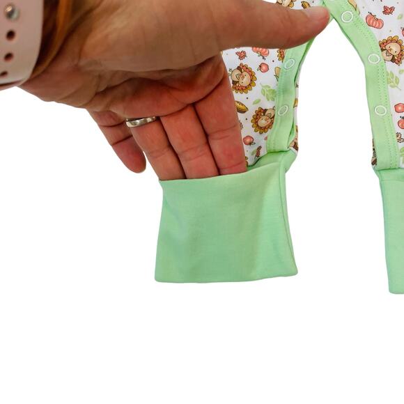 NWT Magnolia Baby 6M Giving Thanks Playsuit - Picture 3 of 6